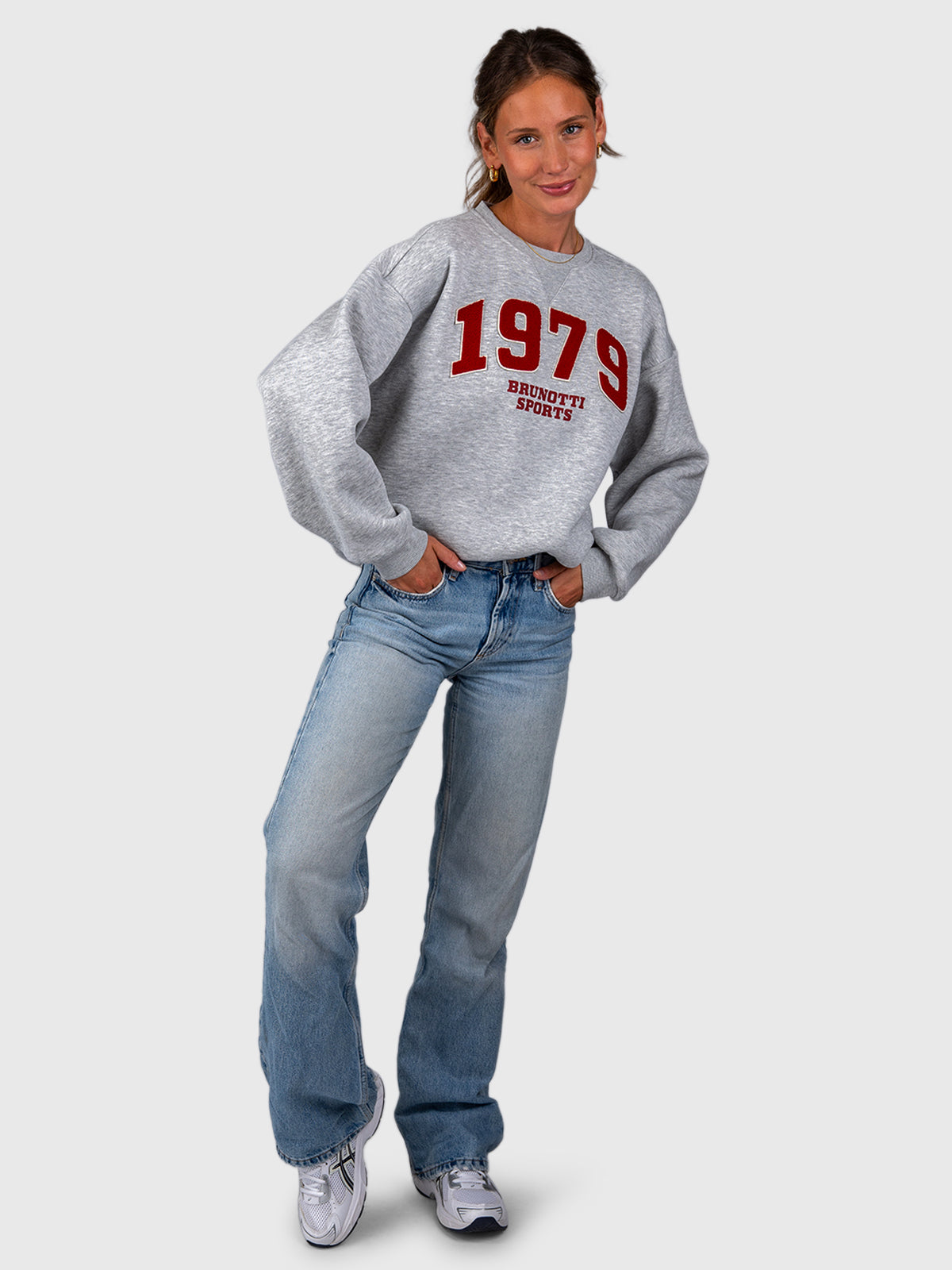 Aldora Women Sweater | Light Grey Melee