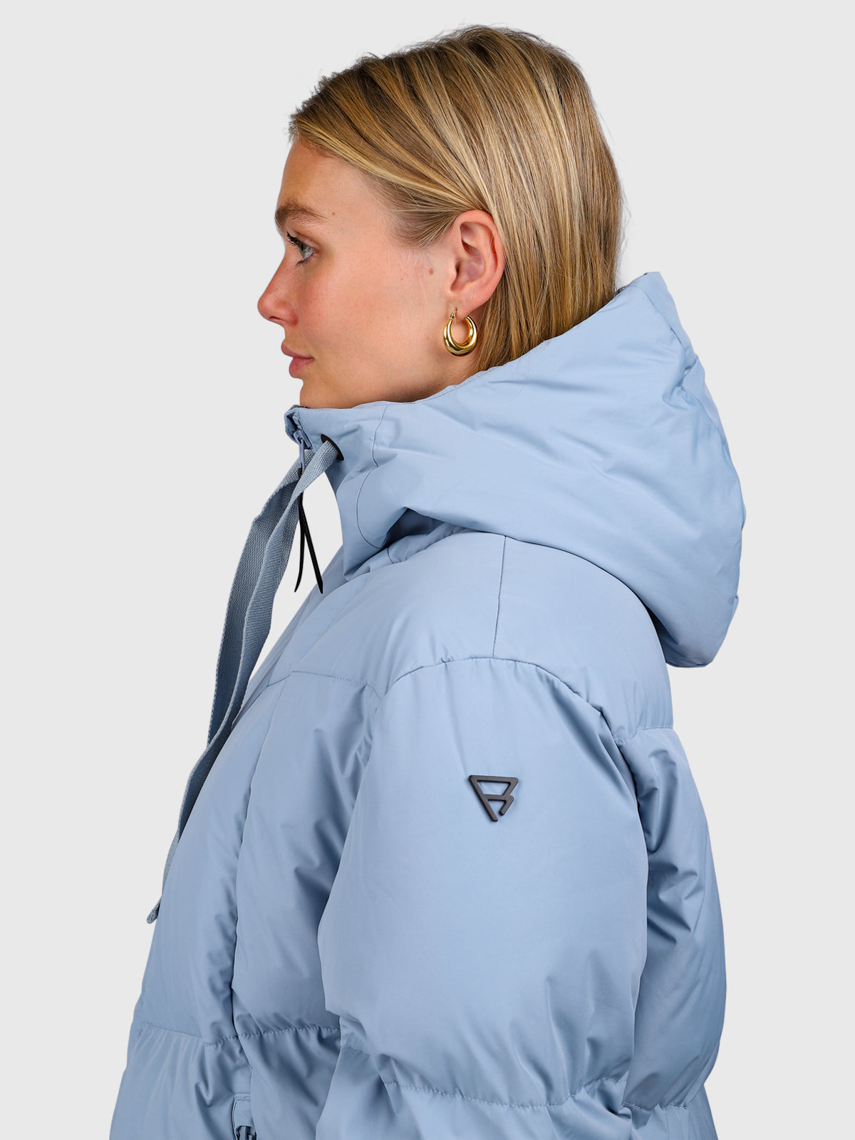 Shelka Women Jacket | Silver Blue