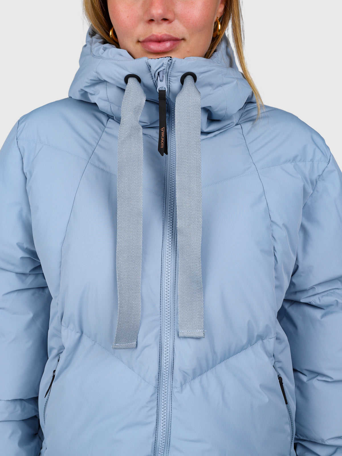 Shelka Women Jacket | Silver Blue