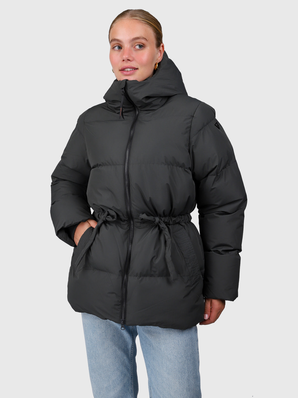 Shorelines Damen Jacke | Piratenschwarz