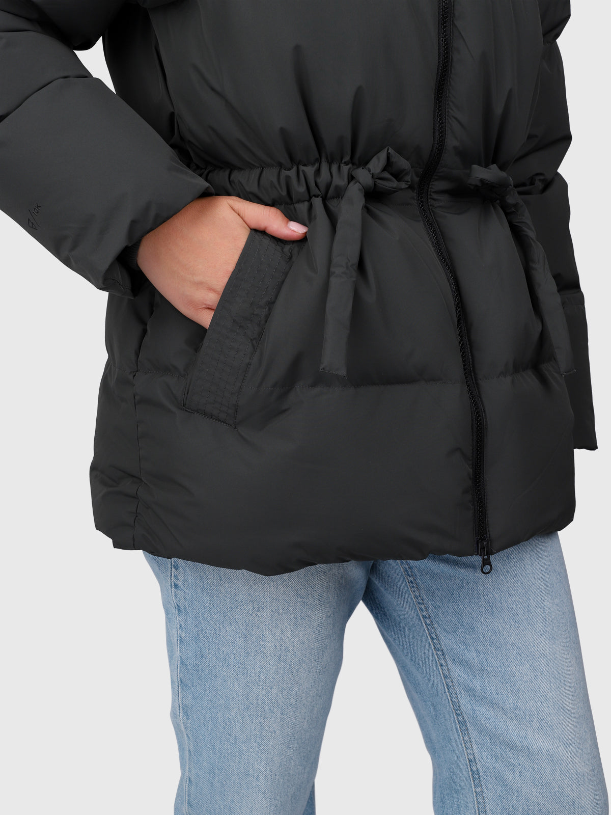 Shorelines Women Jacket | Pirate Black