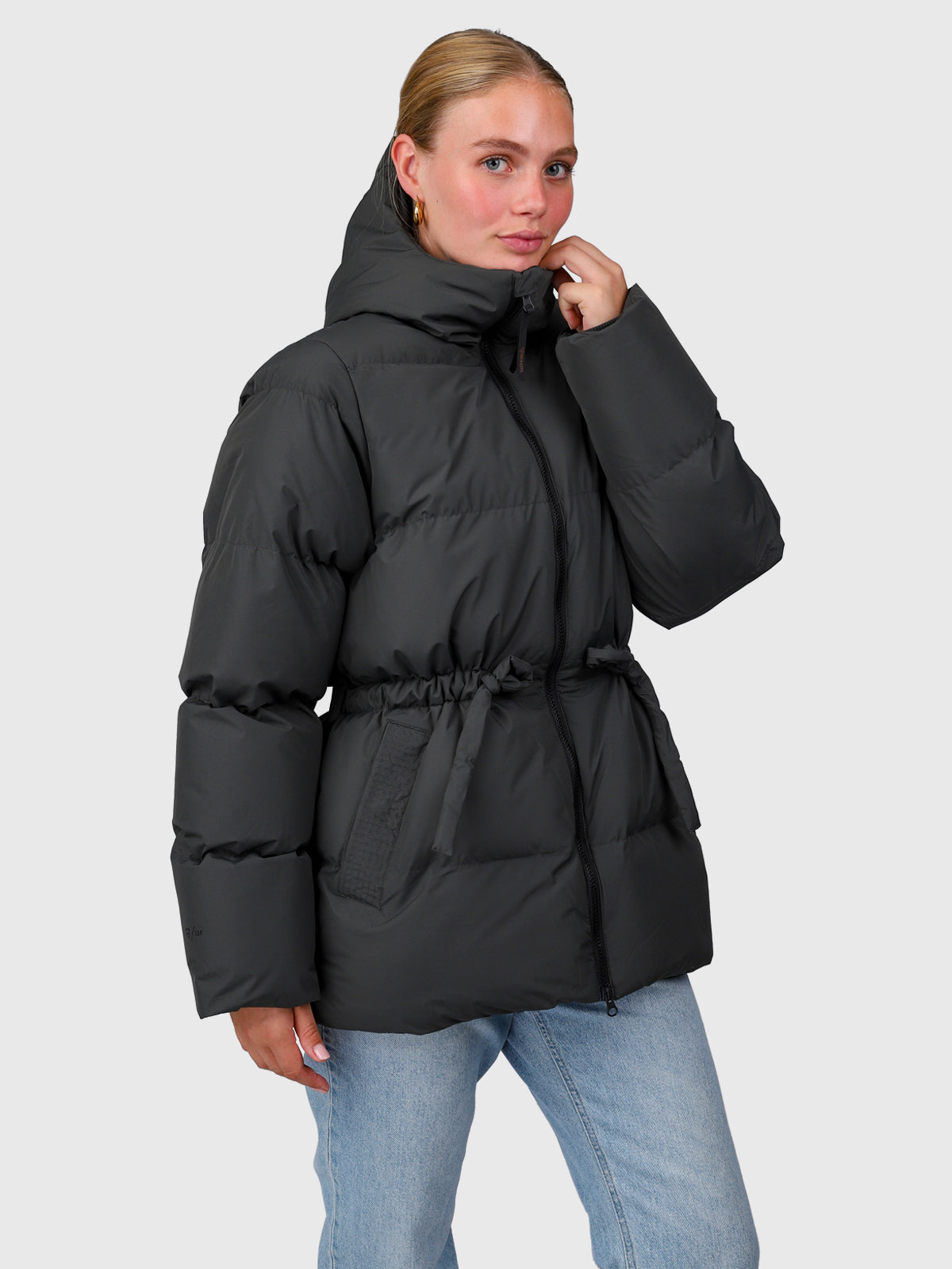 Shorelines Damen Jacke | Piratenschwarz