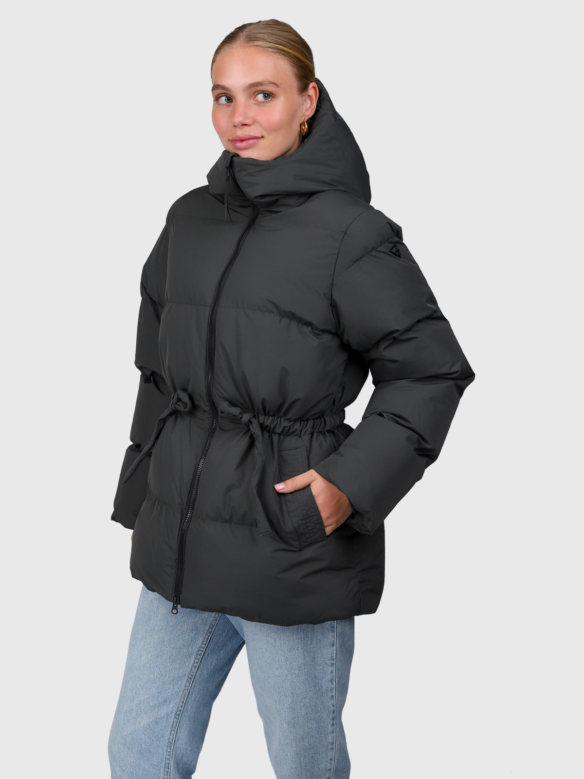 Shorelines Damen Jacke | Piratenschwarz