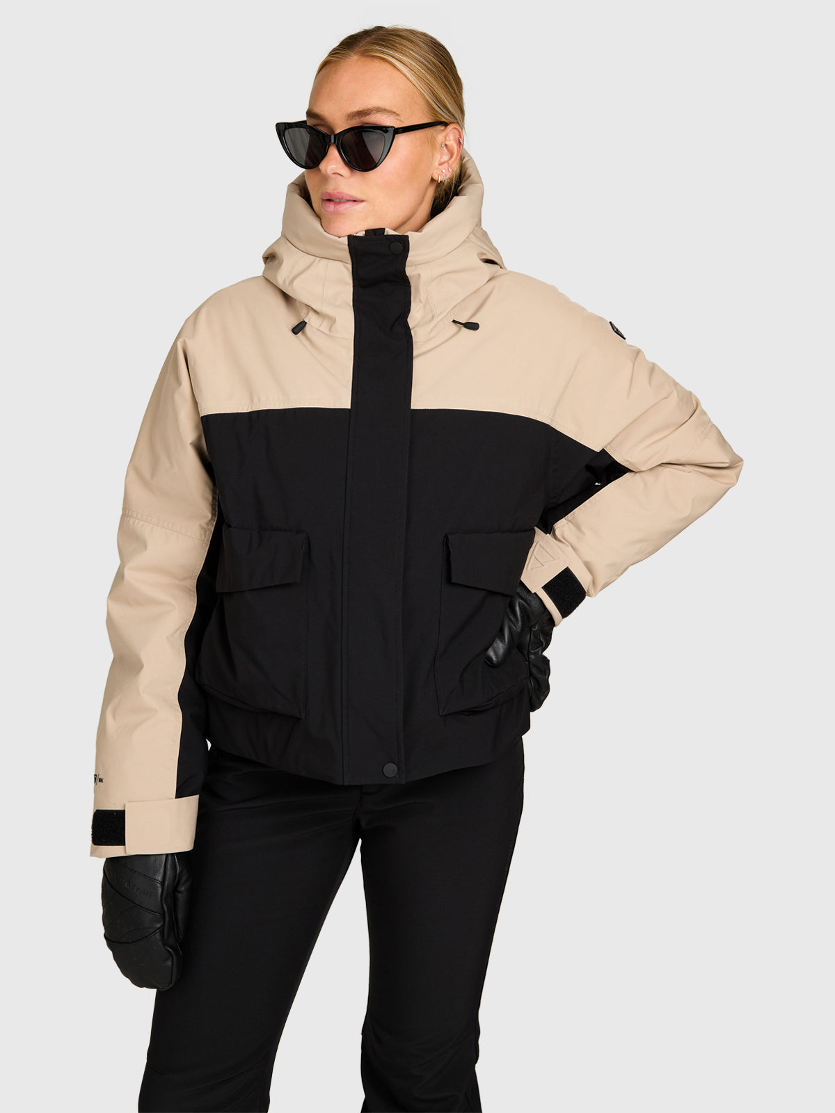 Terrea Women Snow Jacket | Black