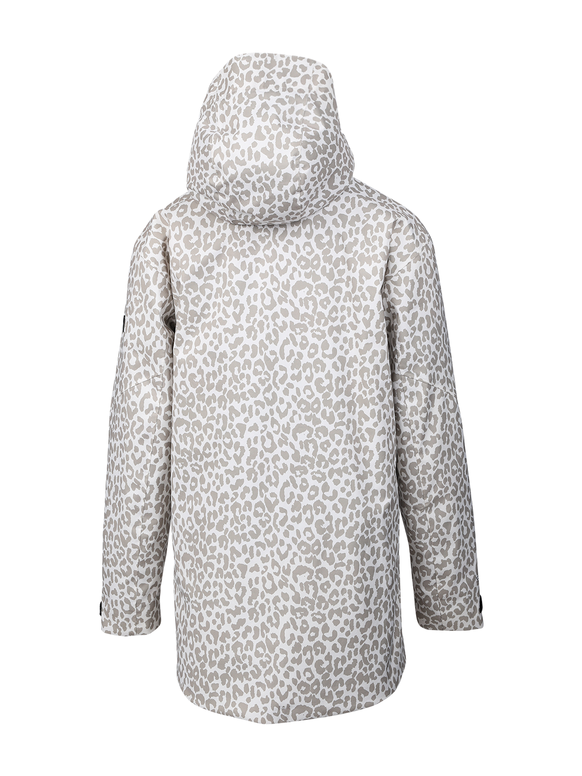 Joicya-Print Women Snow Jacket | Leopard Snow