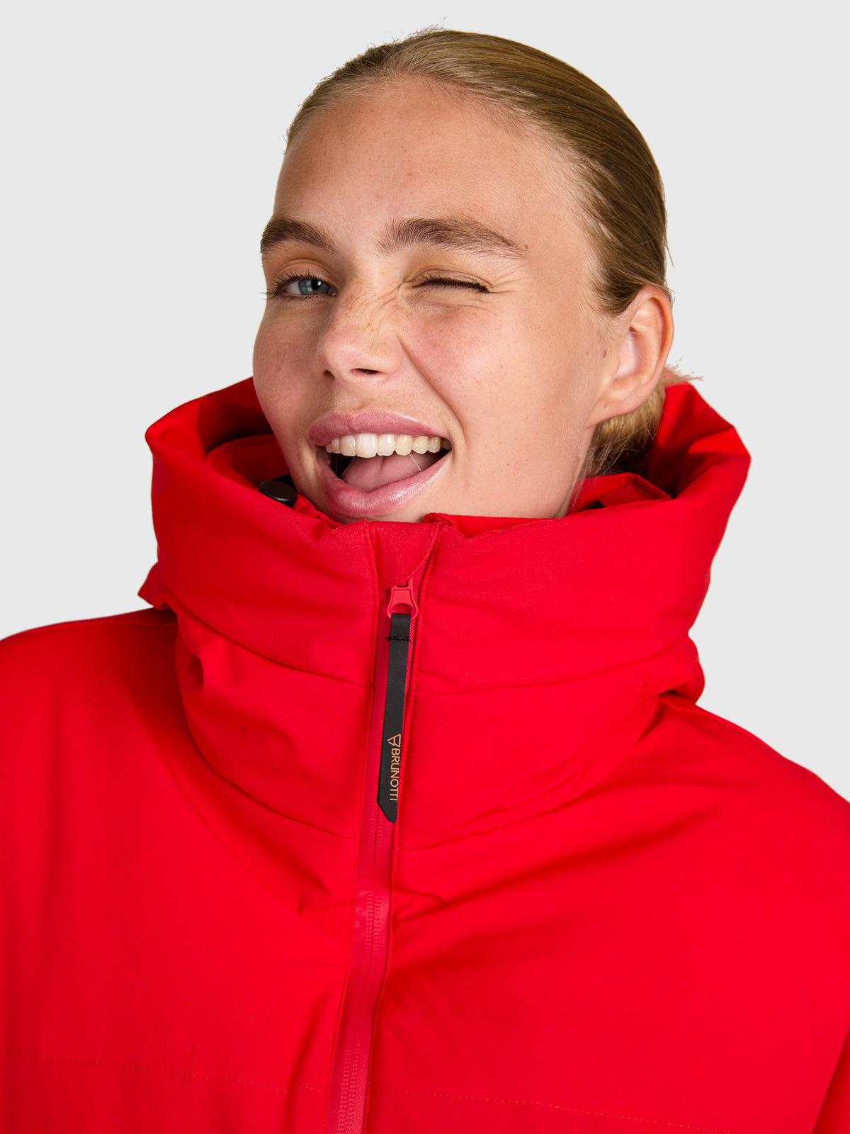 Fiaskia Women Snow Jacket | True Red