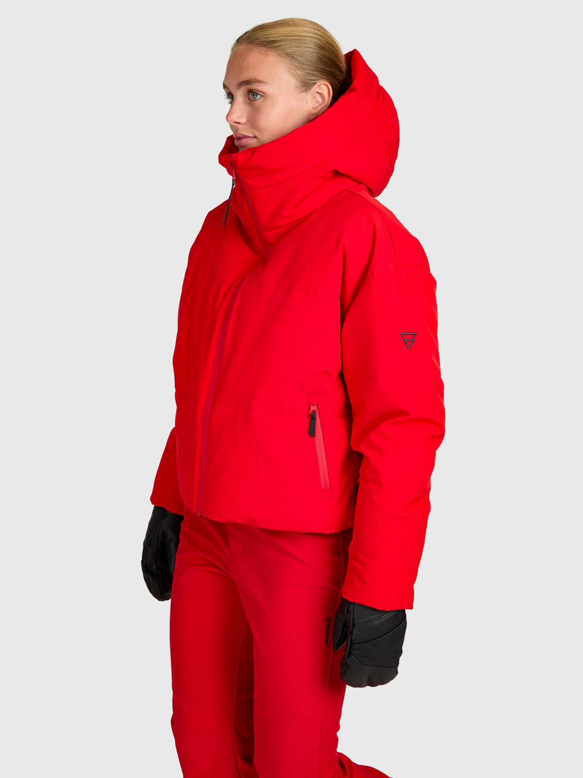Fiaskia Women Snow Jacket | True Red