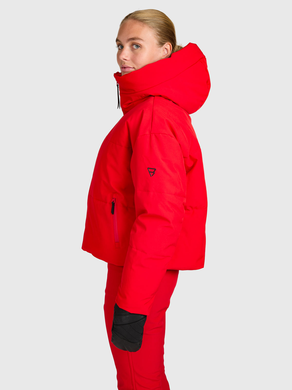 Fiaskia Women Snow Jacket | True Red