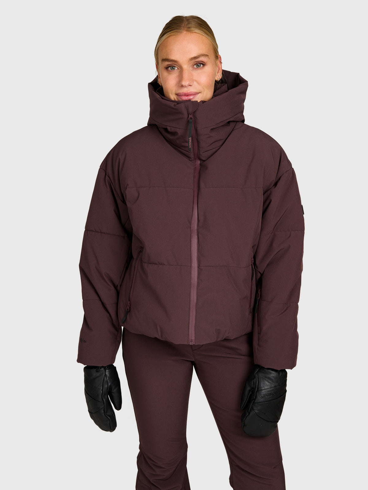 Fiaskia Women Snow Jacket | Raisin