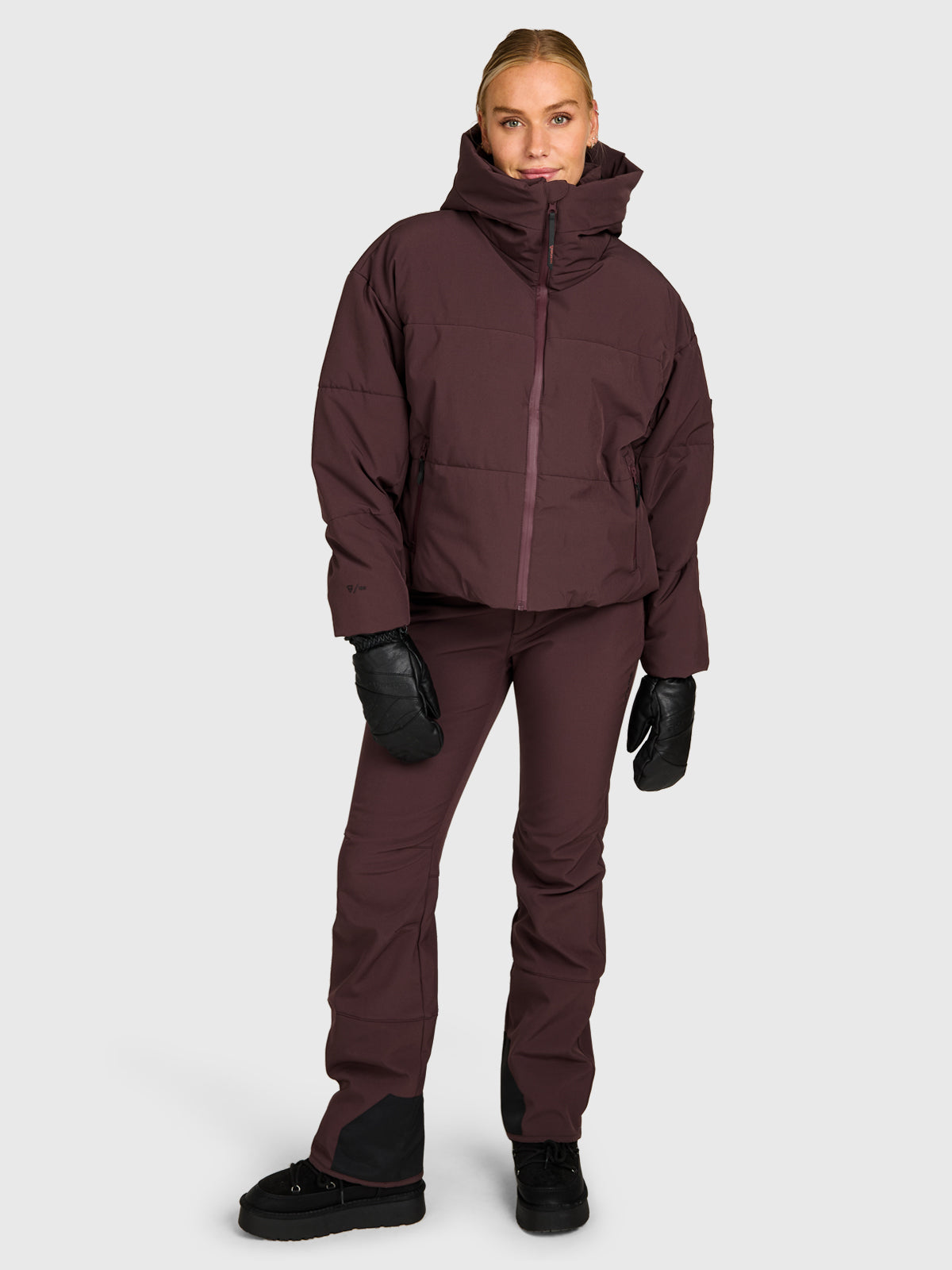 Fiaskia Women Snow Jacket | Raisin