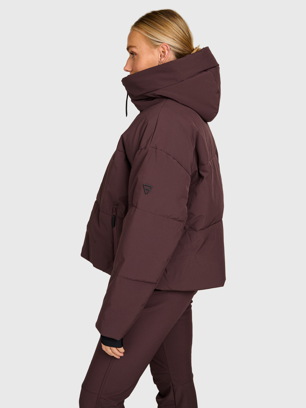 Fiaskia Women Snow Jacket | Raisin