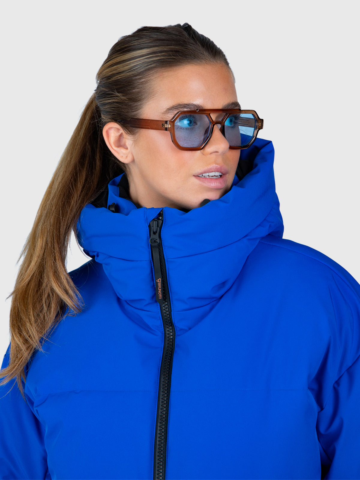 Fiaskia Women Snow Jacket | Dazzling Blue