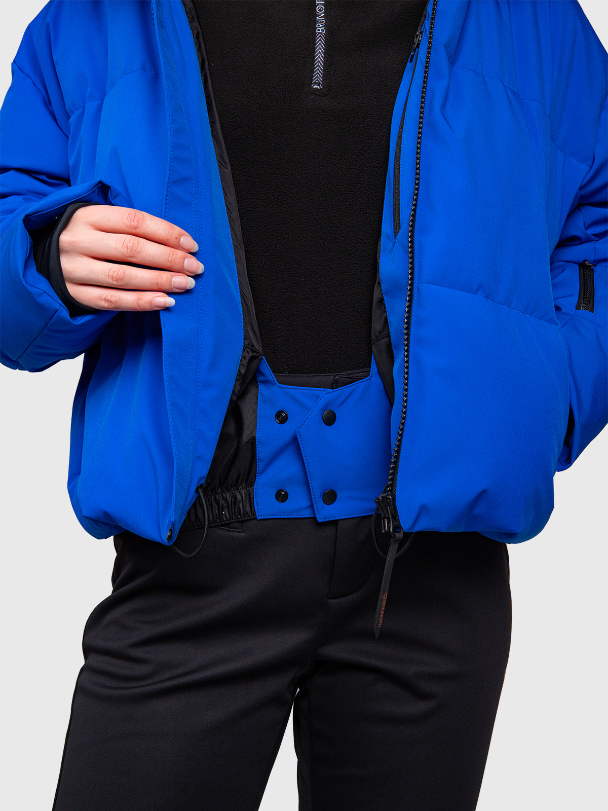 Fiaskia Damen Schneejacke | Schillerndes Blau