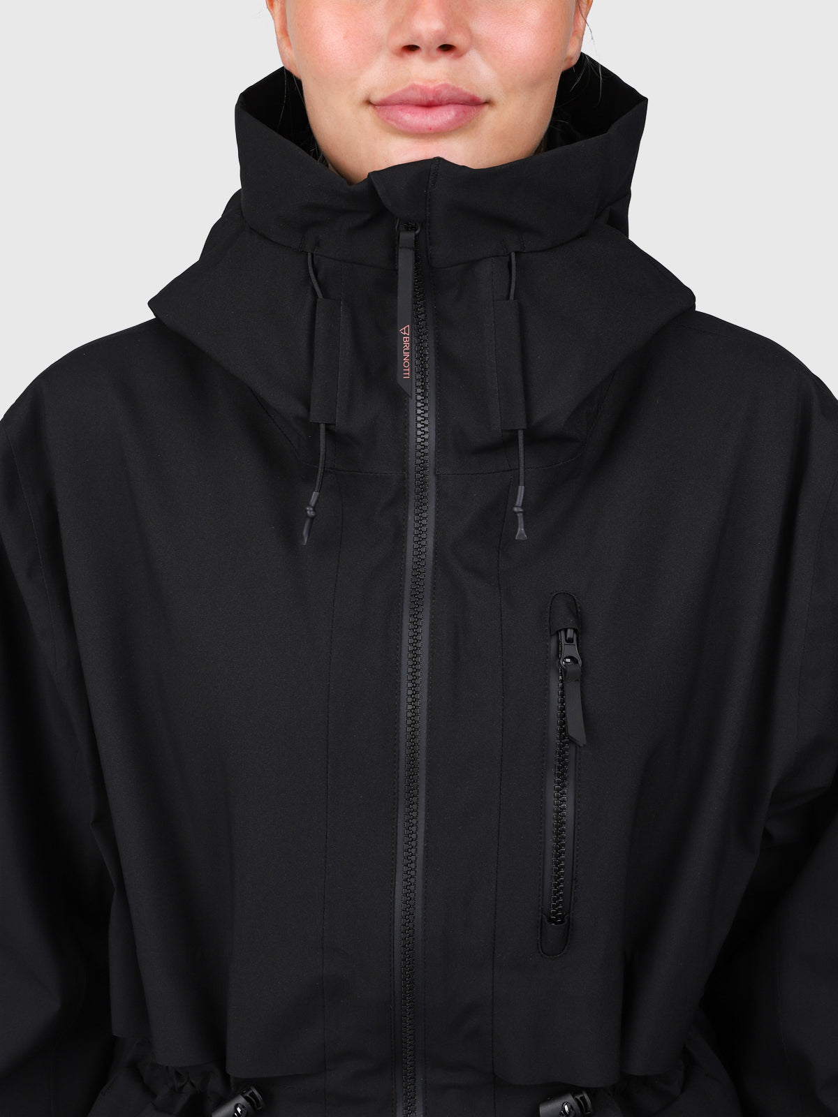 Nevicara Women Snow Jacket | Black
