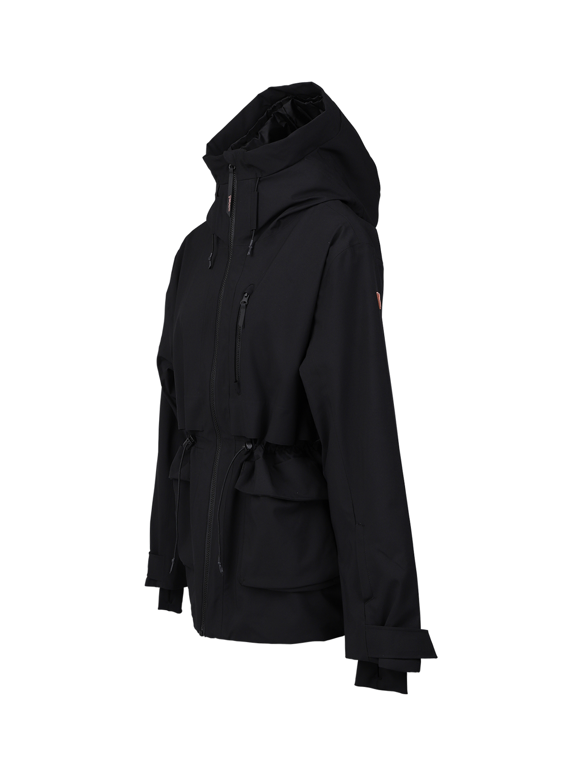 Nevicara Women Snow Jacket | Black