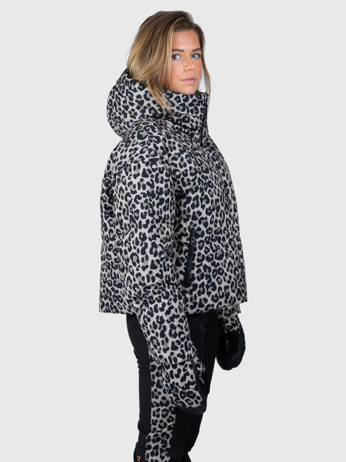 Fiaskia-Print Women Snow Jacket | Wild Thing Fungi