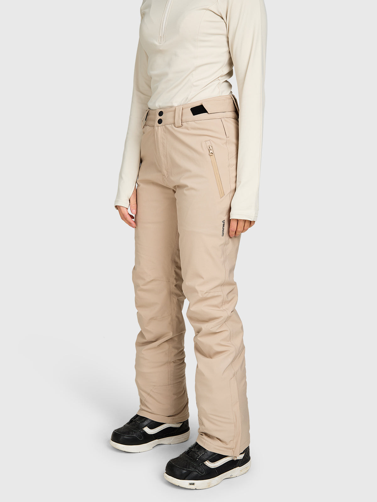 Bellacarve Women Snow Pants | Simply Taupe