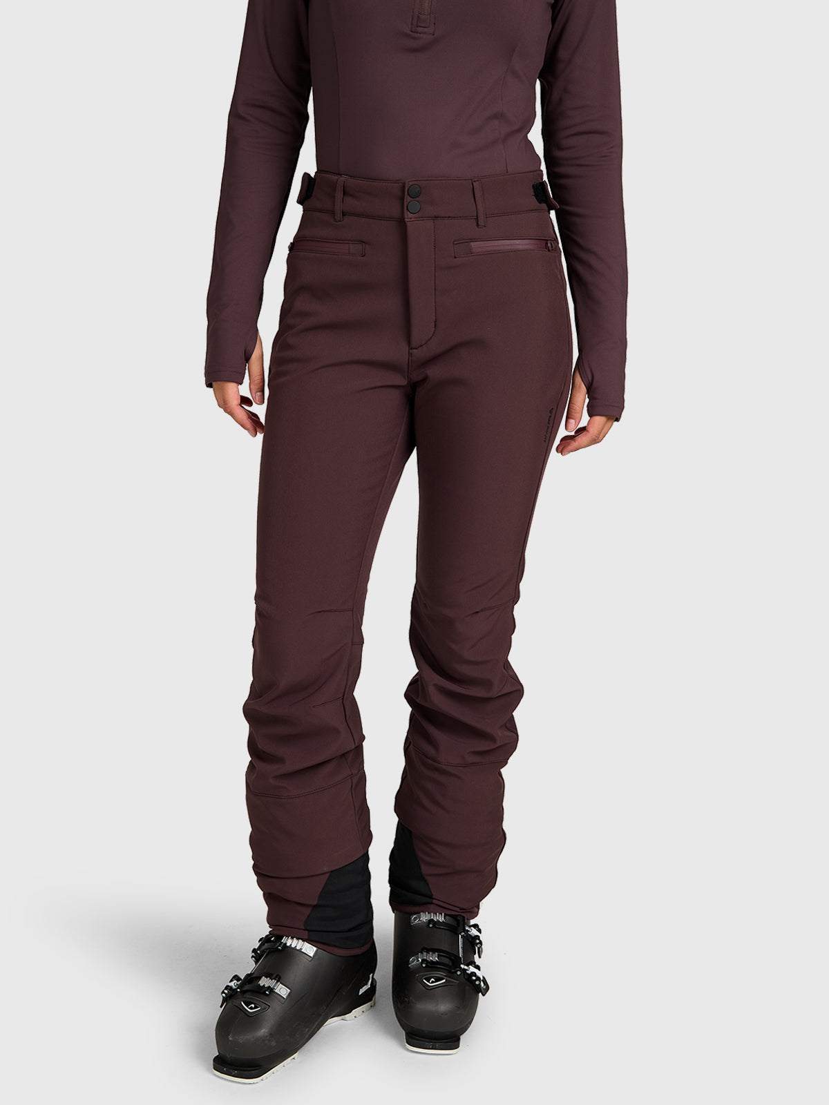 Coldlake Women Softshell Pants | Raisin