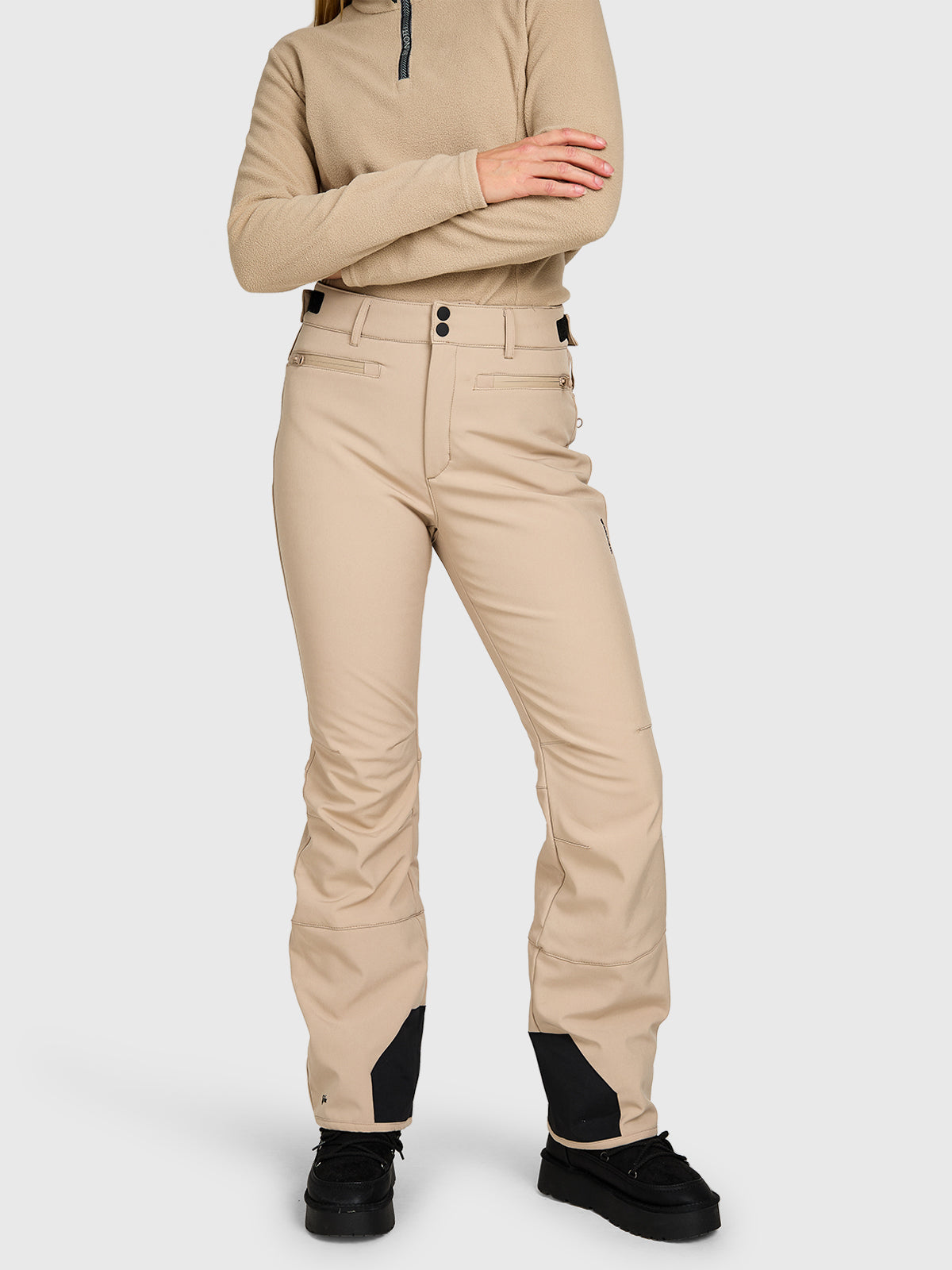 Coldlake Women Softshell Pants | Simply Taupe