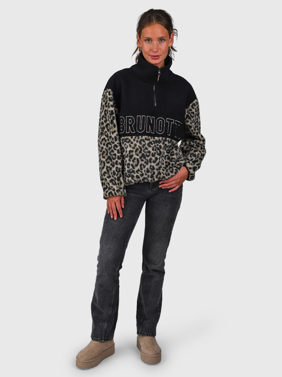 Chondra-Print Women Fleece | Polar Fungi