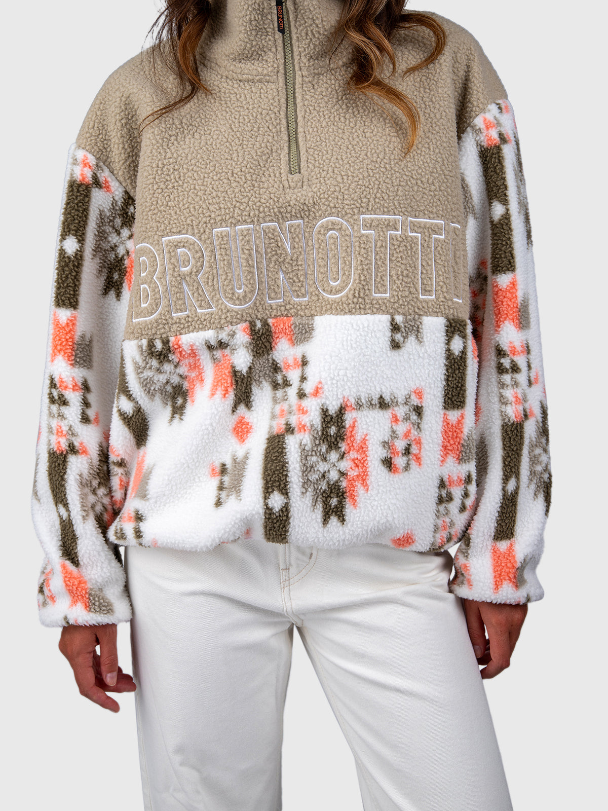Chondra-Print Women Fleece | Siberia Fungi