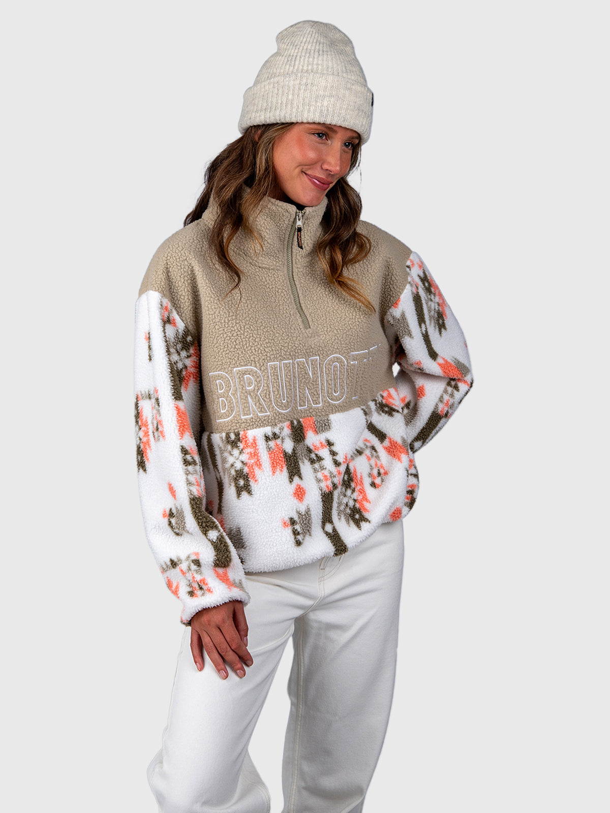 Chondra-Print Women Fleece | Siberia Fungi