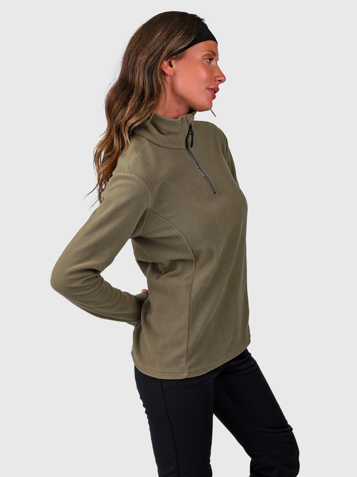 Misma Women Fleece | Dusky Green