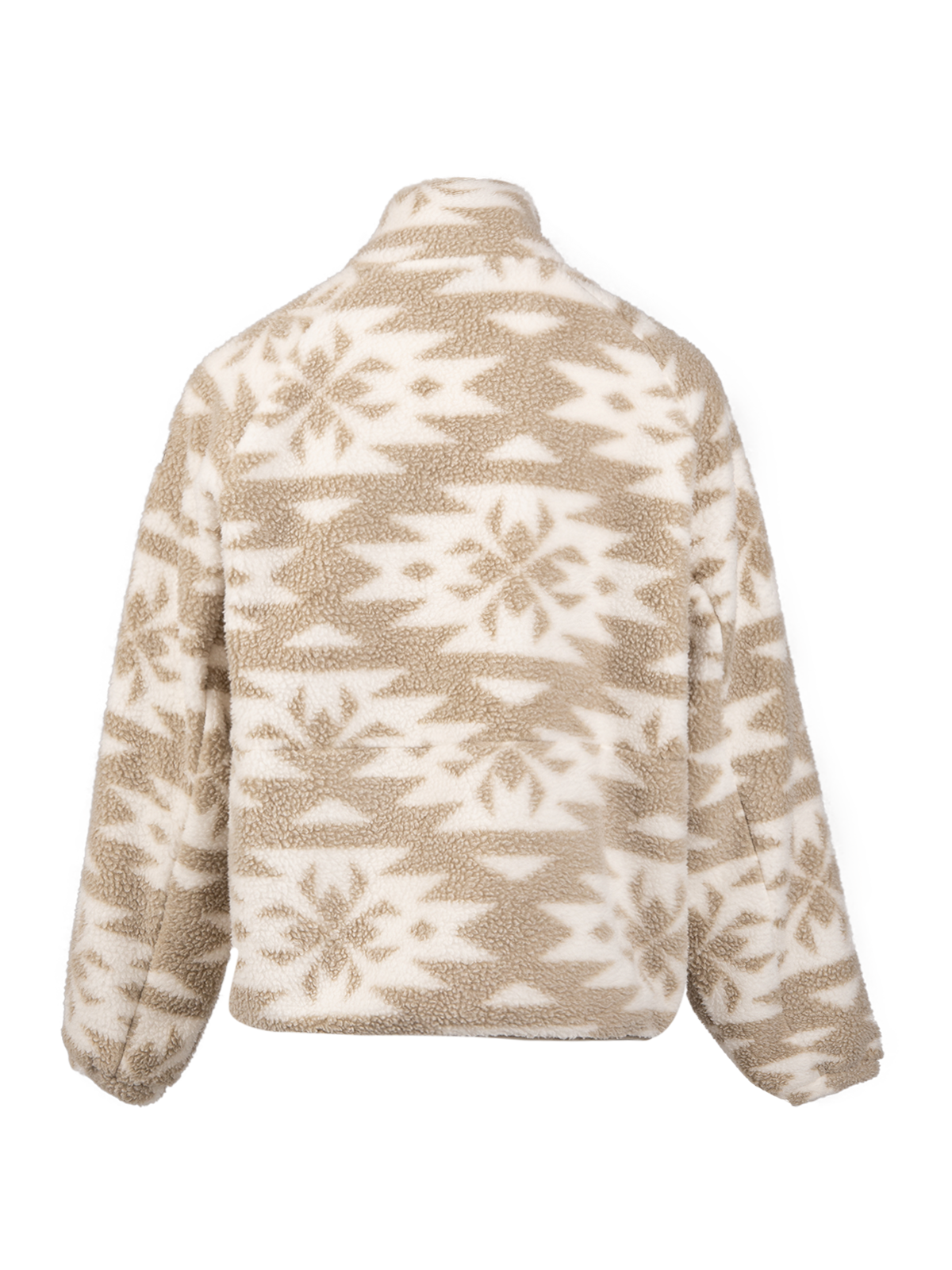 Powchou-Print Dames Fleece | Polar Fungi