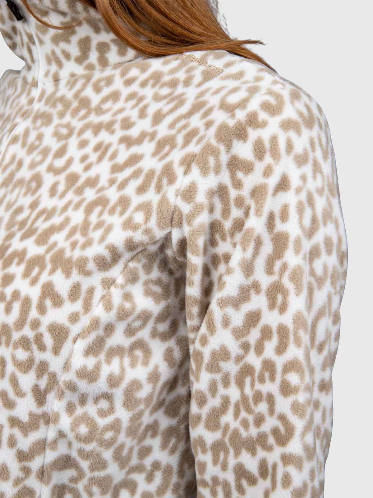 Misma-Print Women Fleece | Leopard Snow