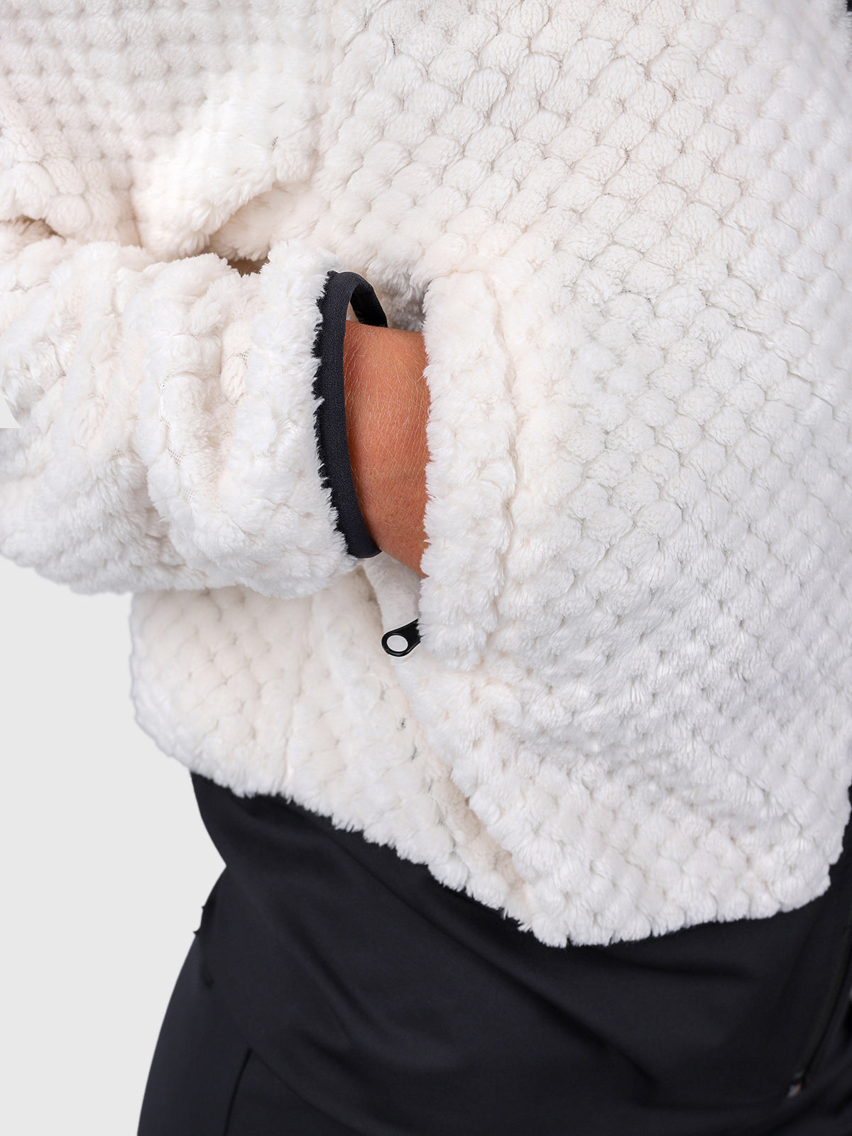 Kaytra Women Fleece | Snow