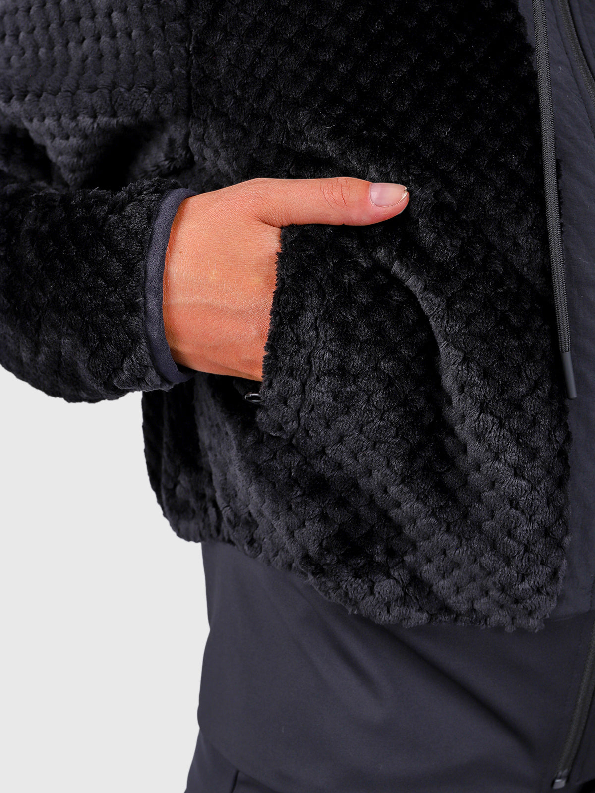 Kaytra Women Fleece | Black