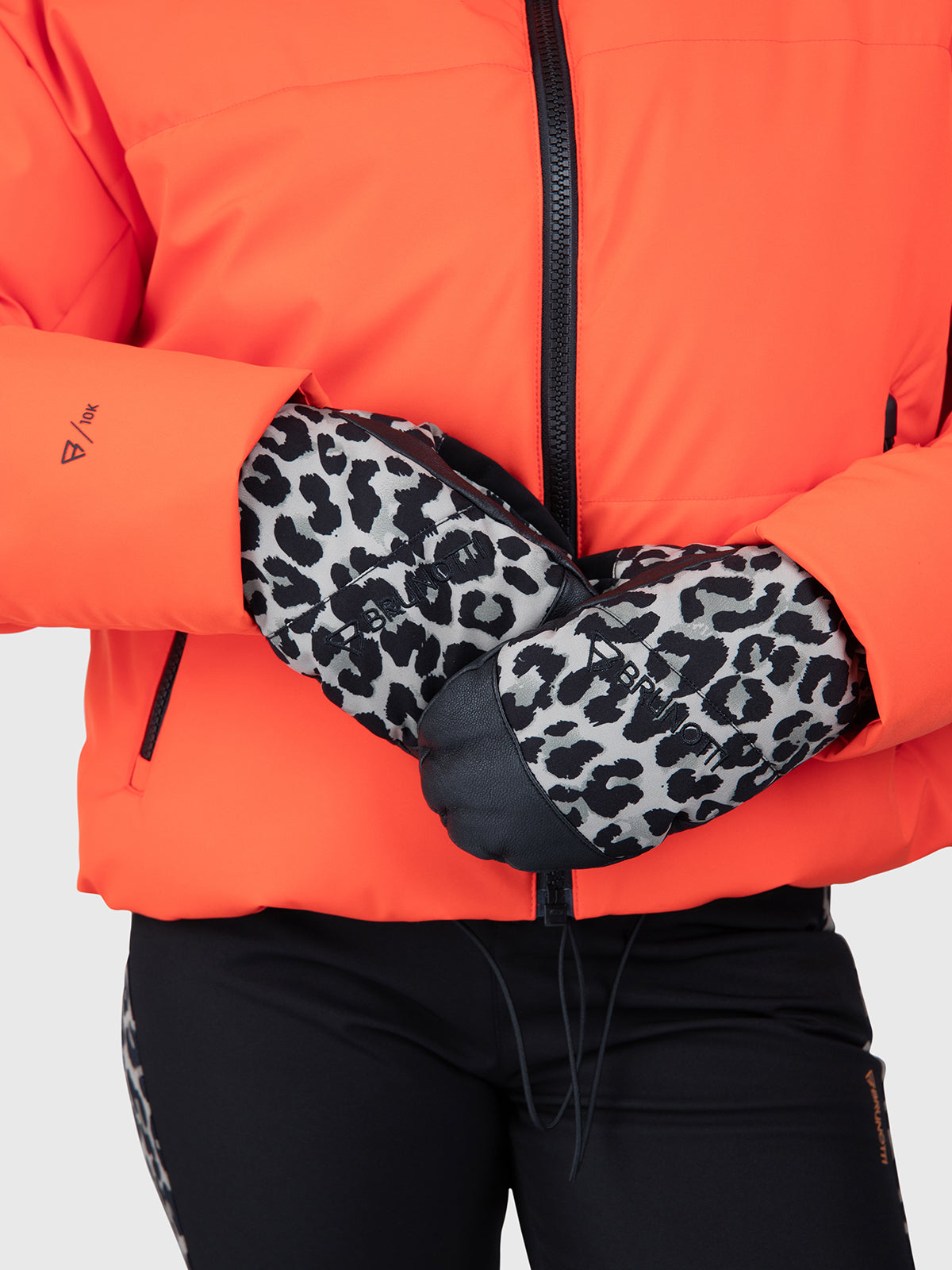 Mittylee-Print Women Snow Gloves | Wild Thing Fungi