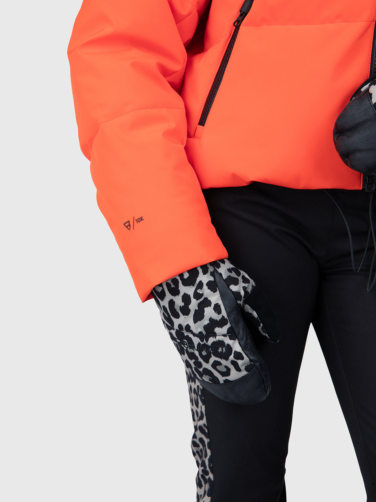 Mittylee-Print Women Snow Gloves | Wild Thing Fungi