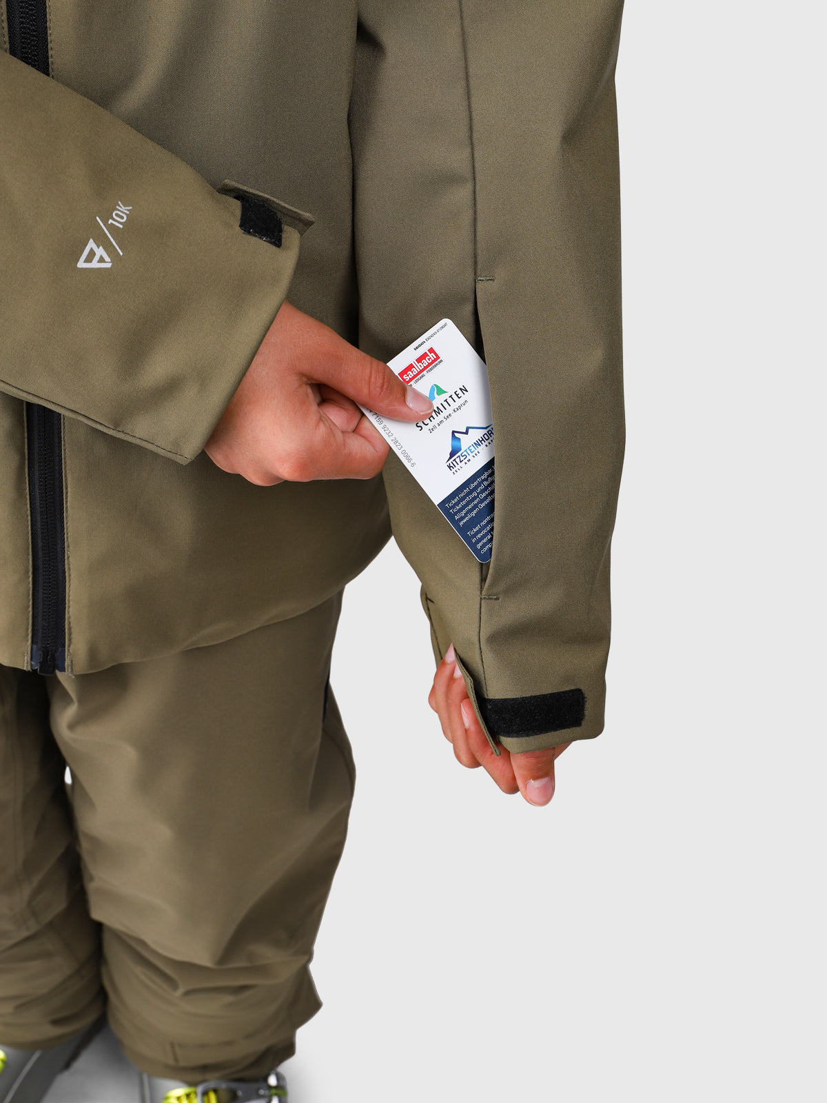 Navigaty Jungen Schneejacke | Dunkelgrün