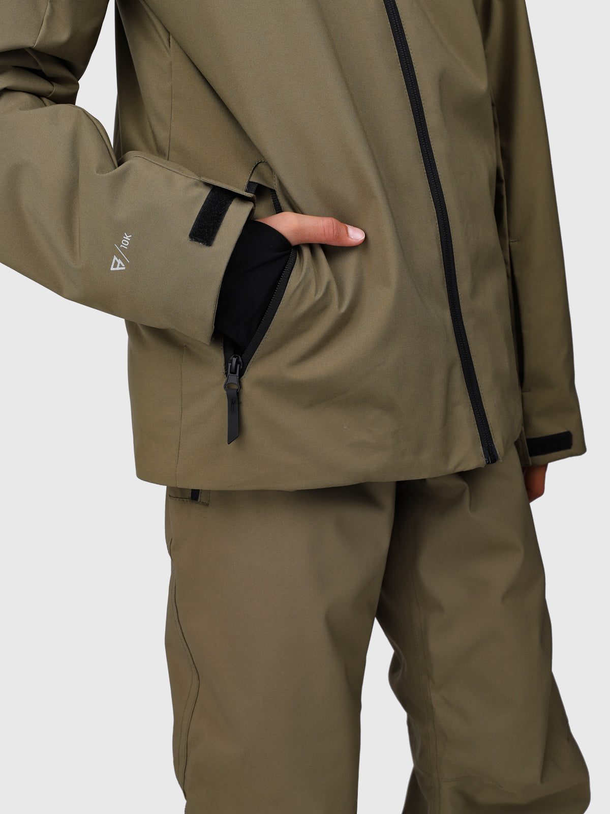 Navigaty Jungen Schneejacke | Dunkelgrün