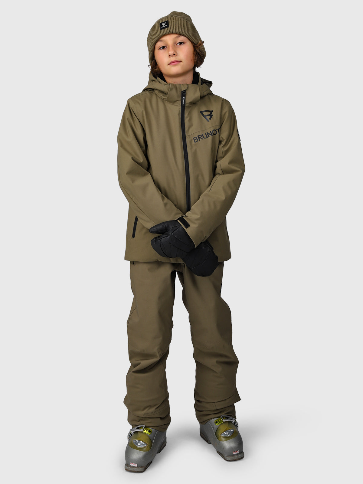 Navigaty Jungen Schneejacke | Dunkelgrün