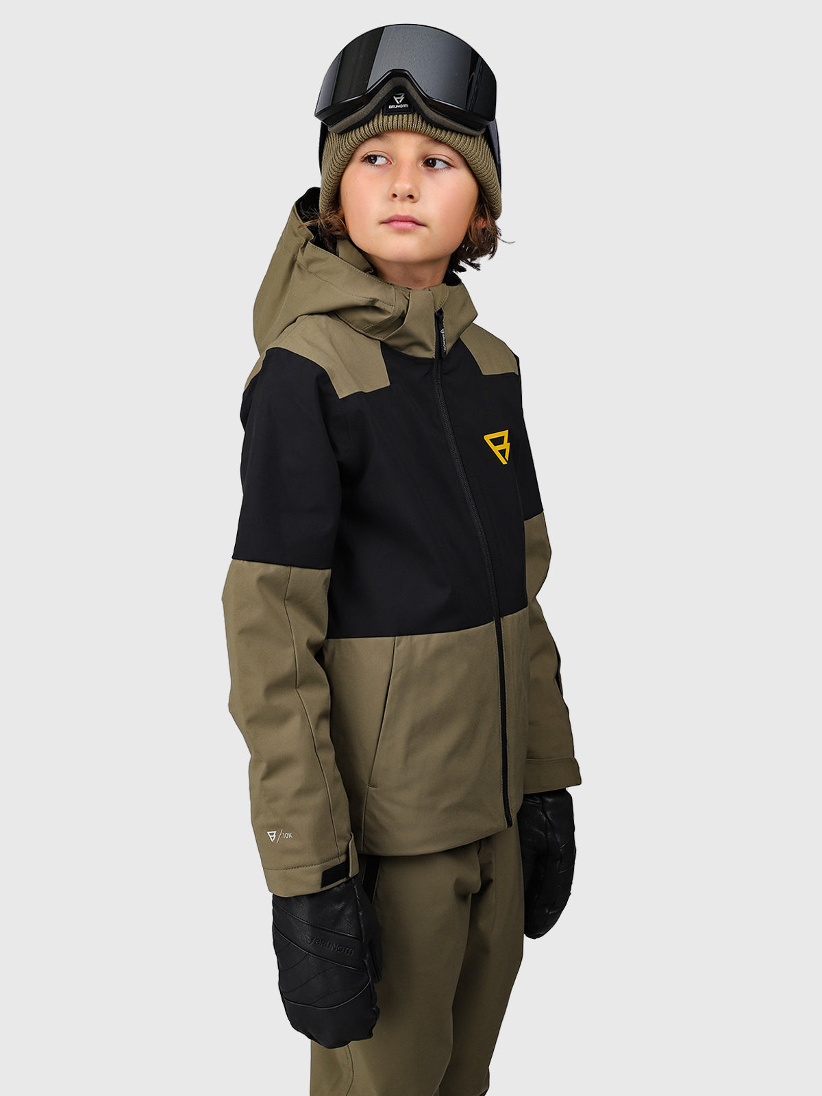 Strokersy Boys Snow Jacket | Dusky Green