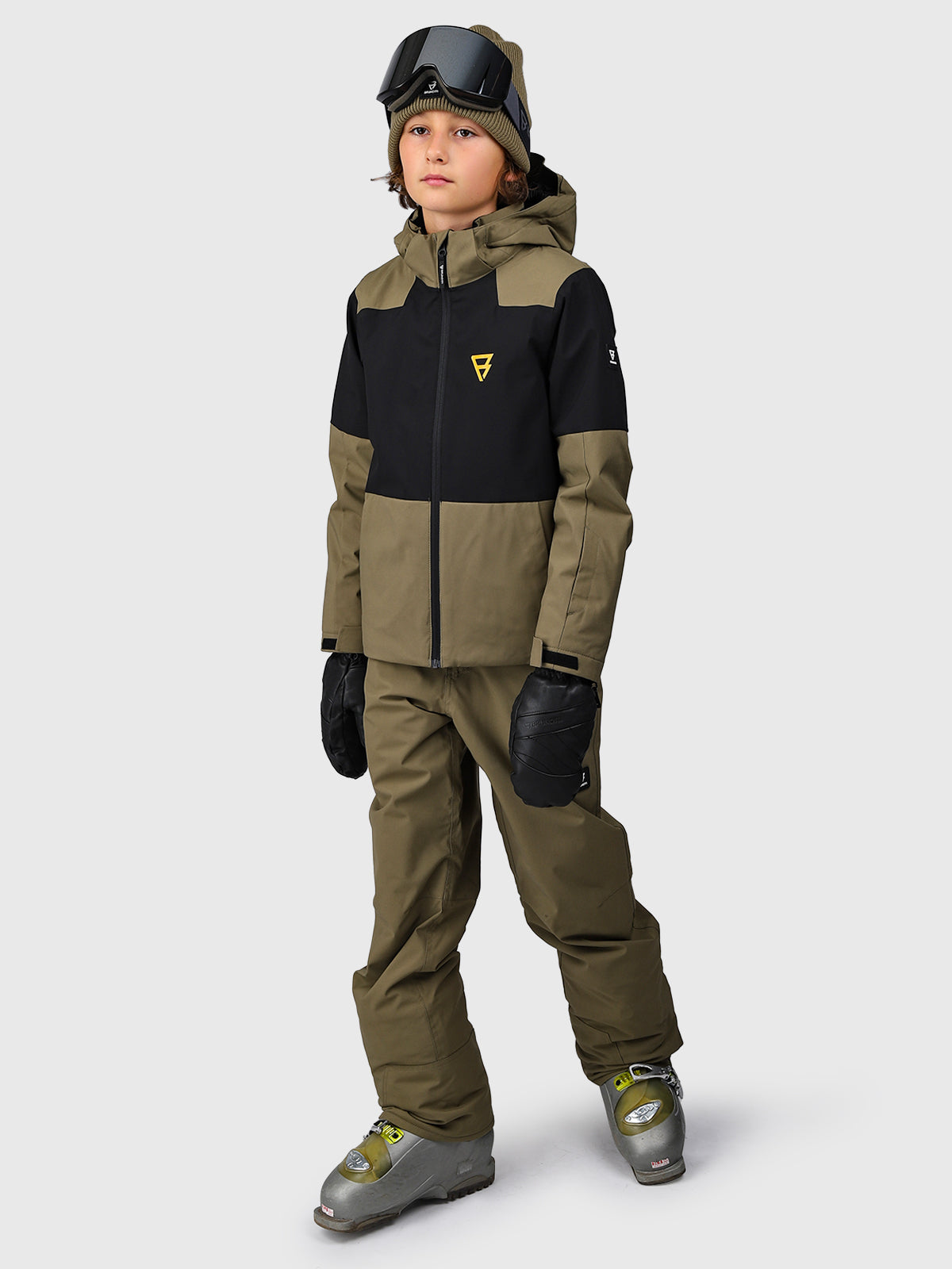 Strokersy Boys Snow Jacket | Dusky Green
