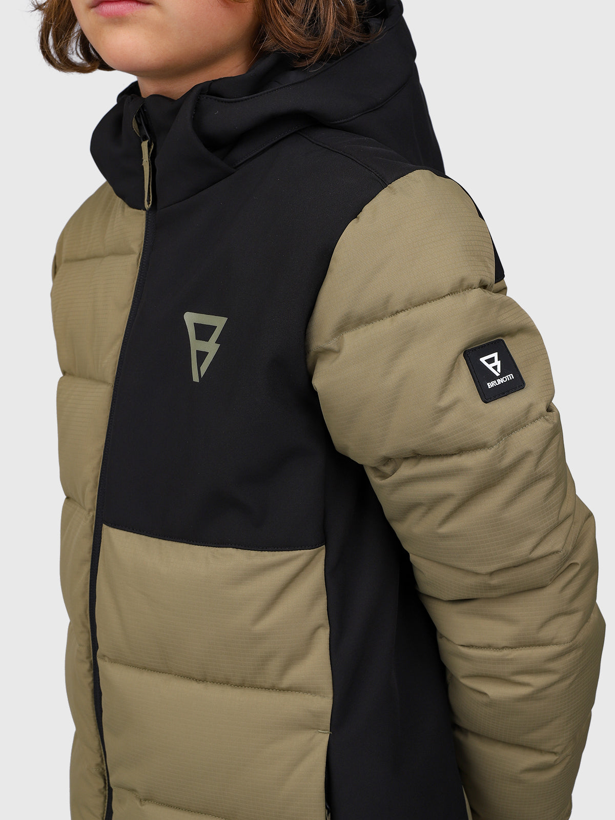 Stortany Boys Snow Jacket | Dusky Green