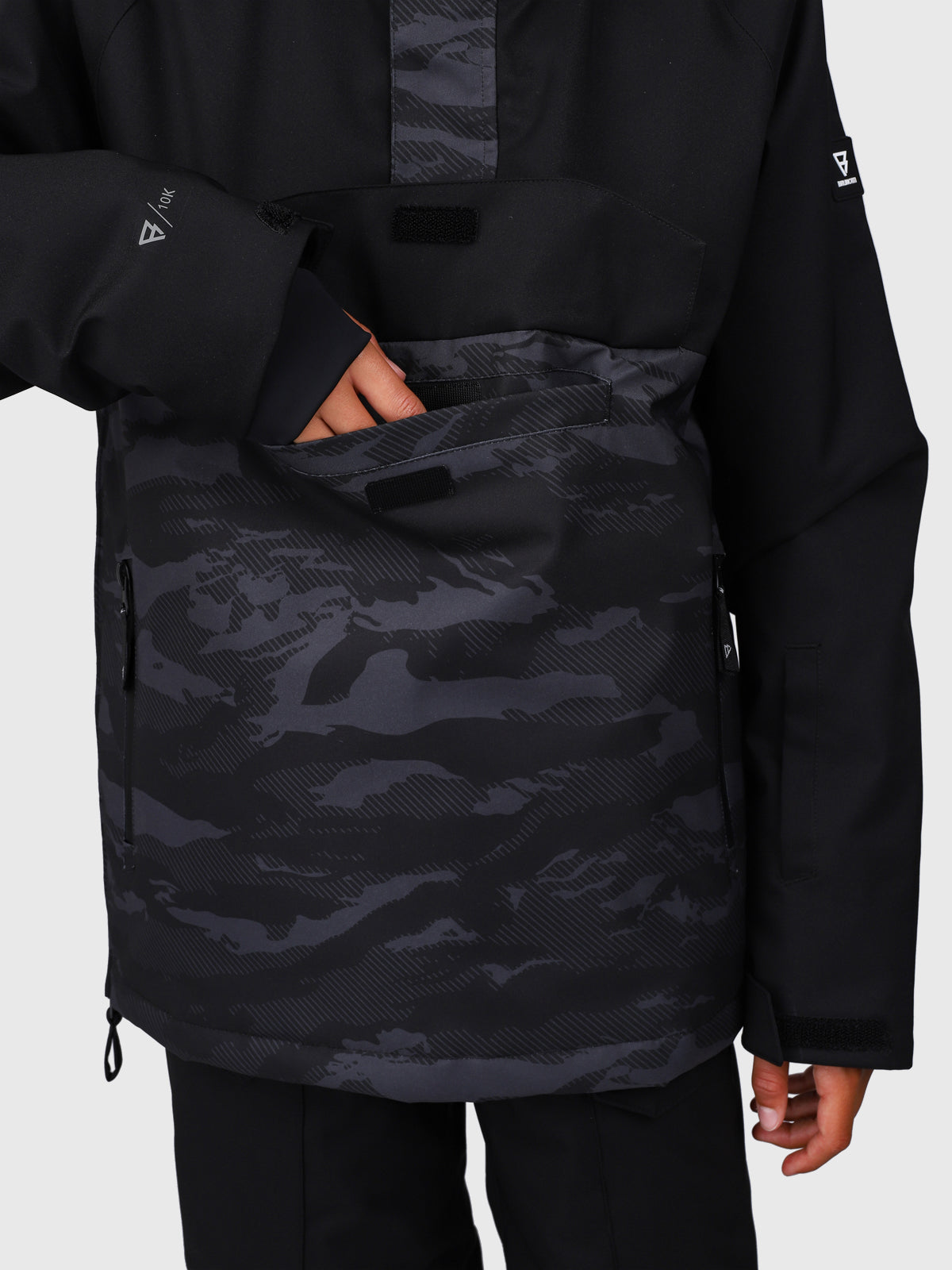 Keystowy Jongens Ski Jas | Zwart
