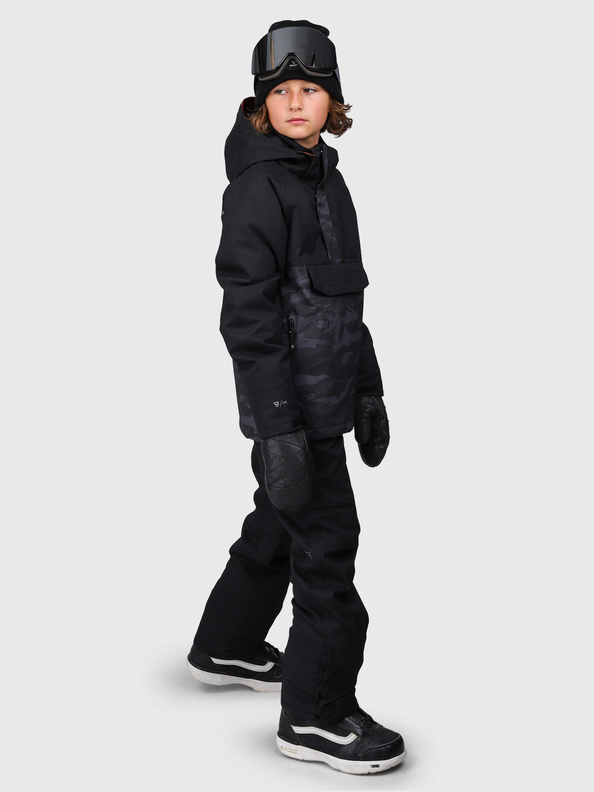 Keystowy Jongens Ski Jas | Zwart