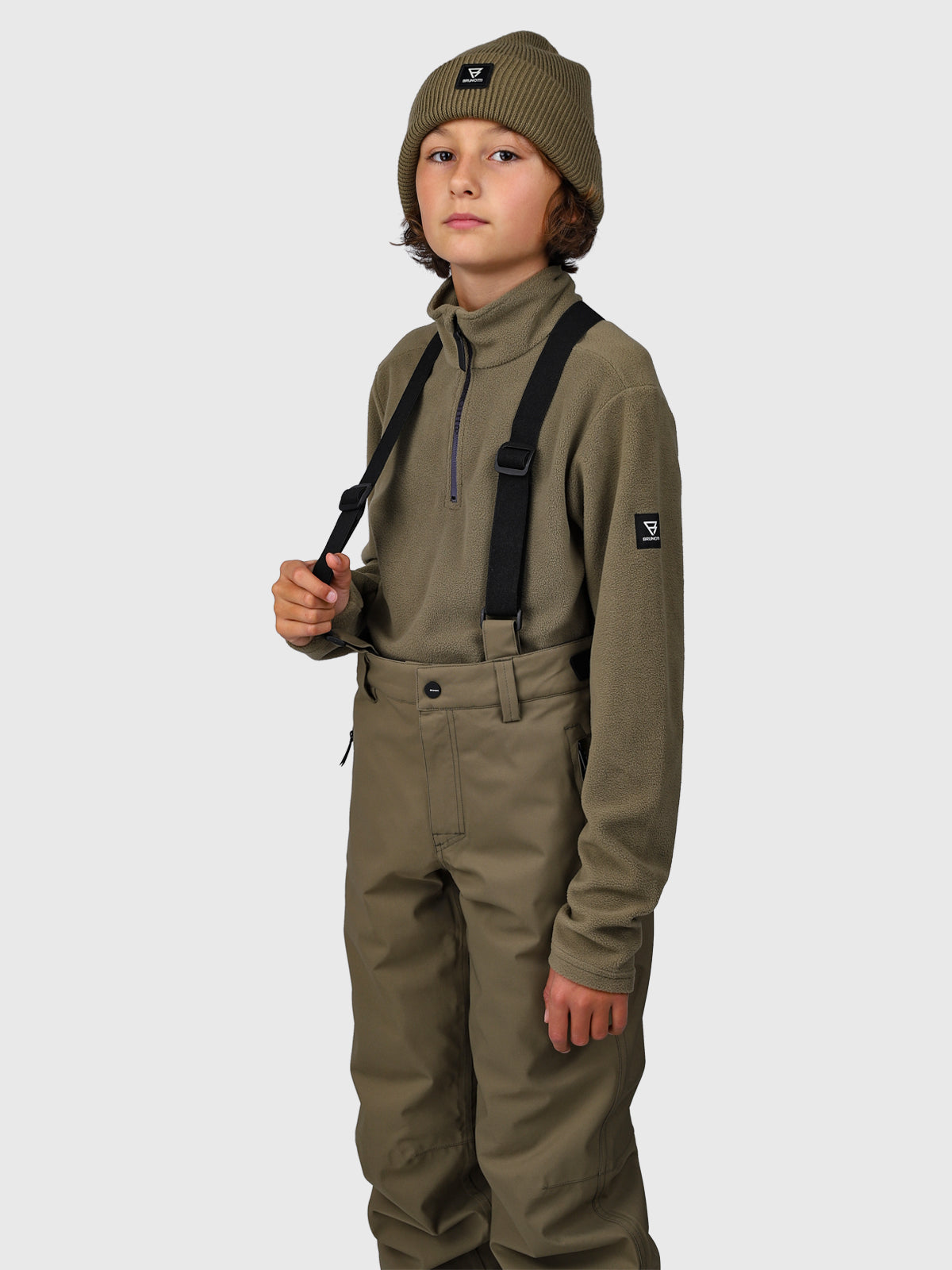 Footraily Boys Snow Pants | Dusky Green