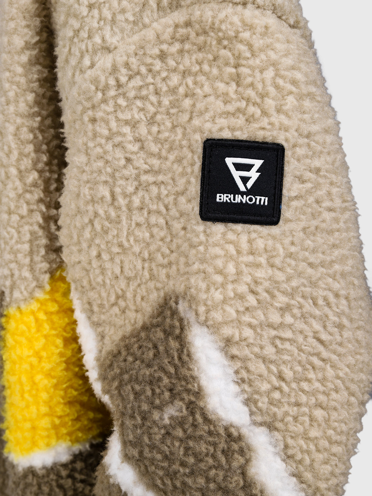 Rodrigy-Print Jongens Fleece | Zwart