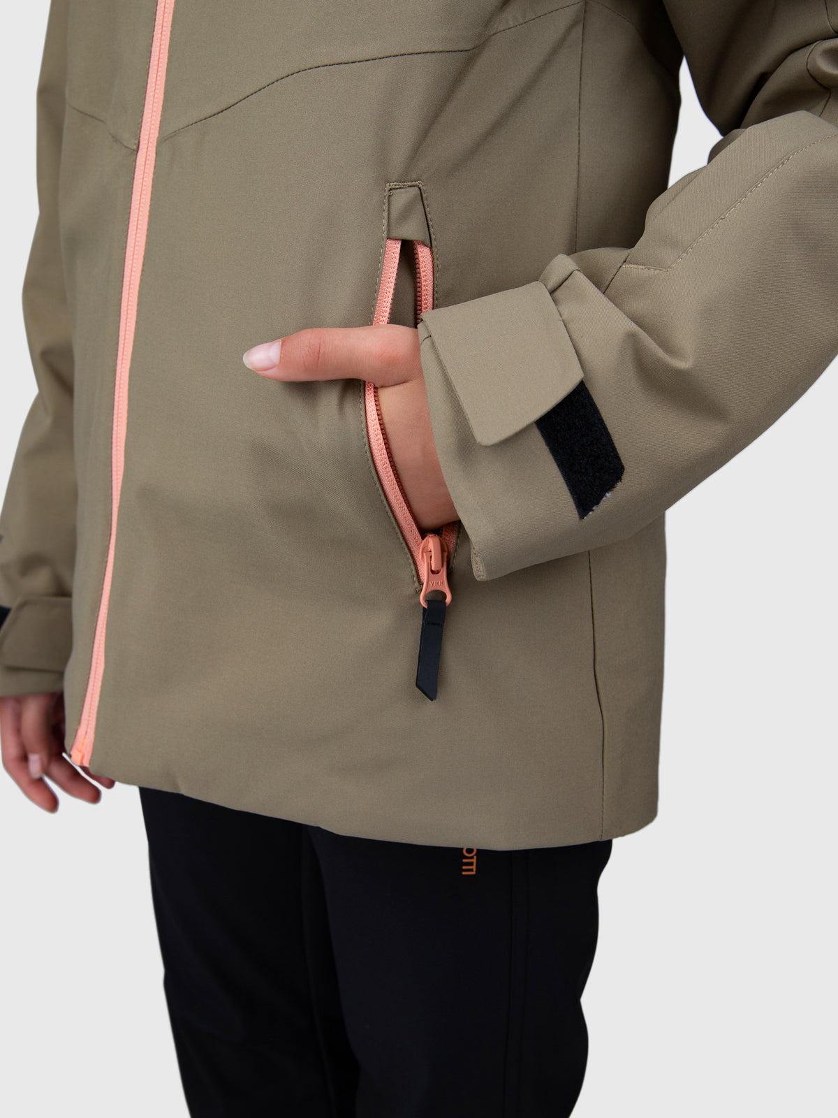 Scialeny Meiden Ski Jas | Dusky Green