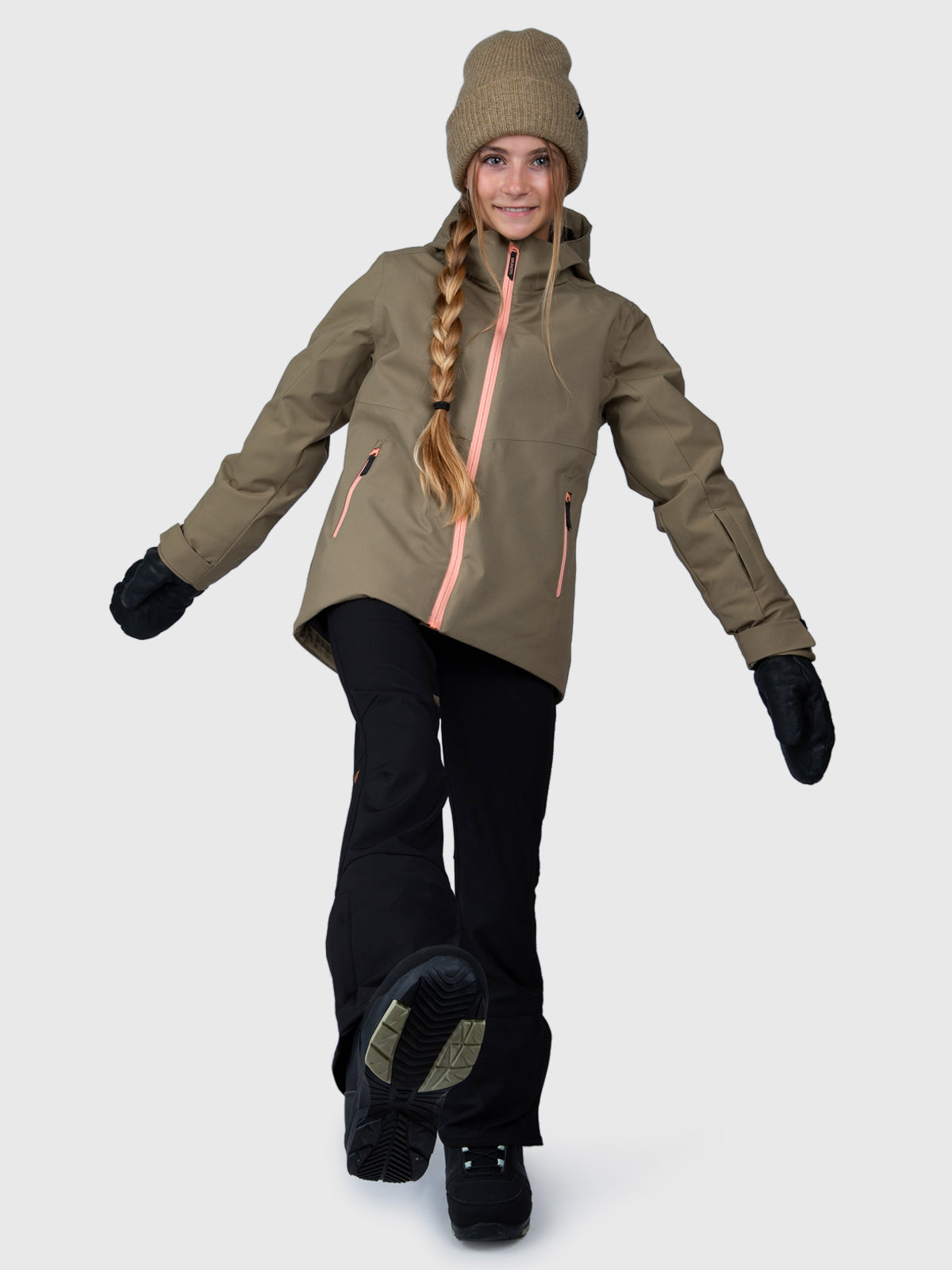 Scialeny Meiden Ski Jas | Dusky Green