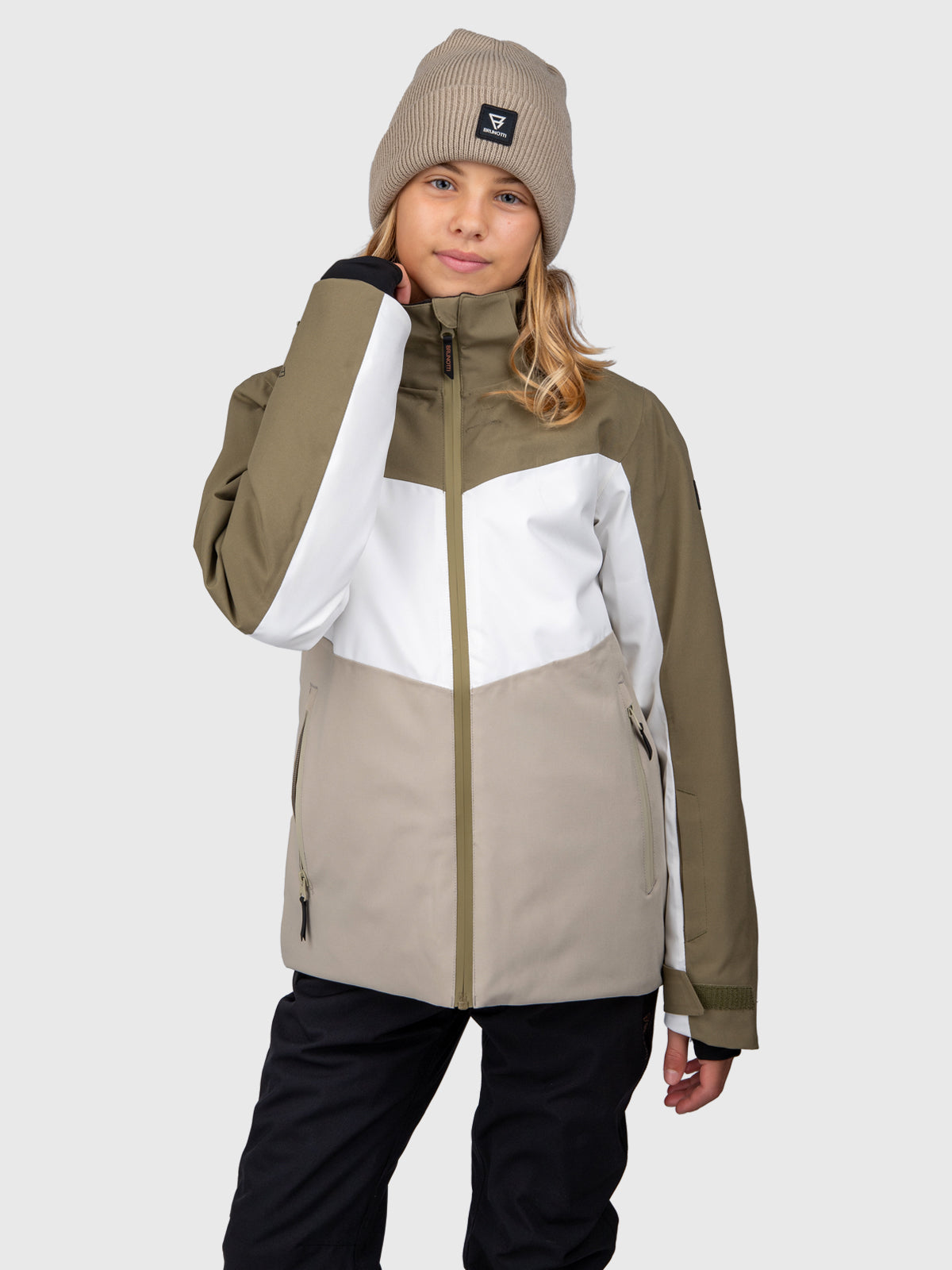 Montacy Girls Snow Jacket | Fungi
