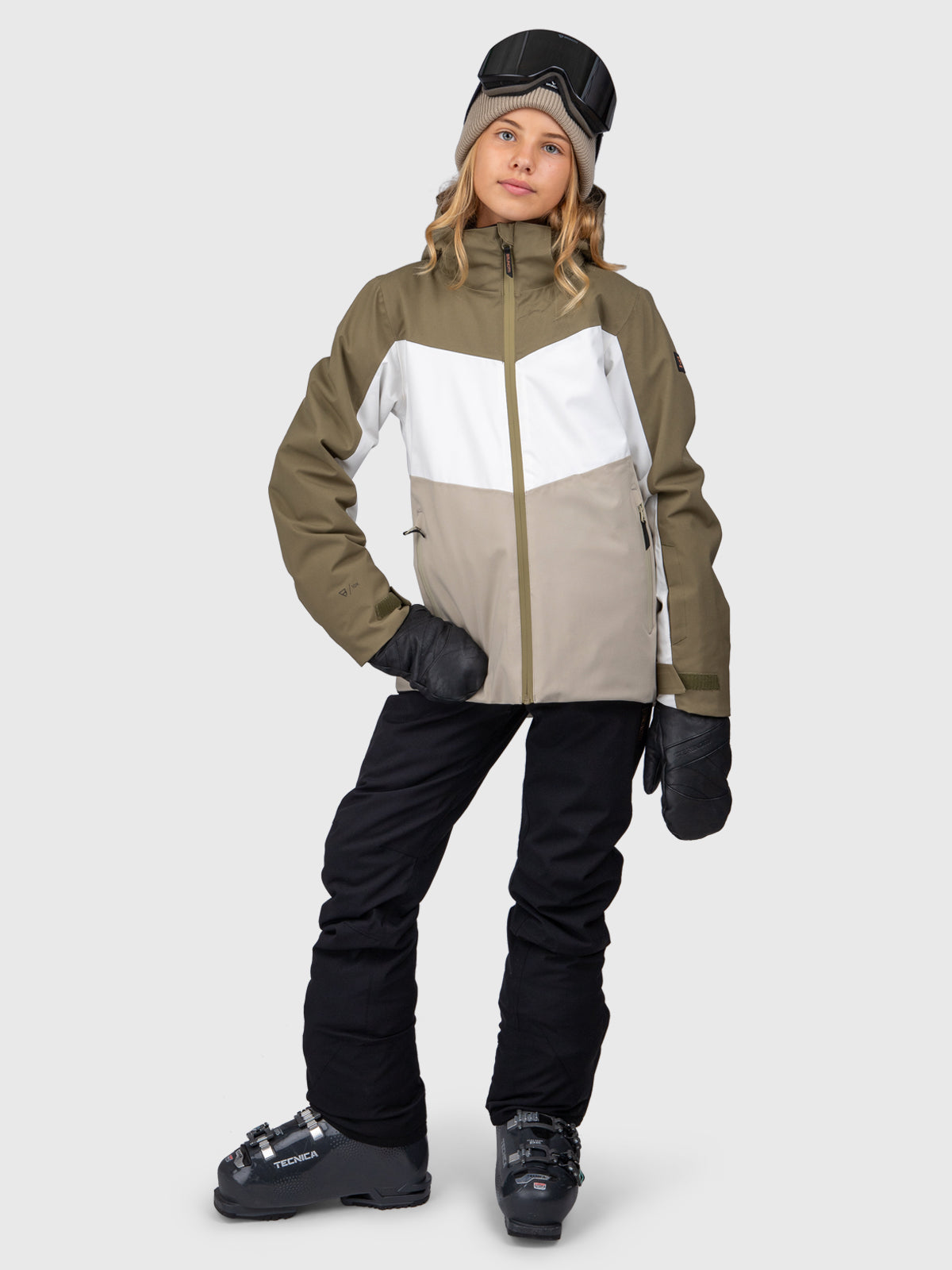 Montacy Girls Snow Jacket | Fungi
