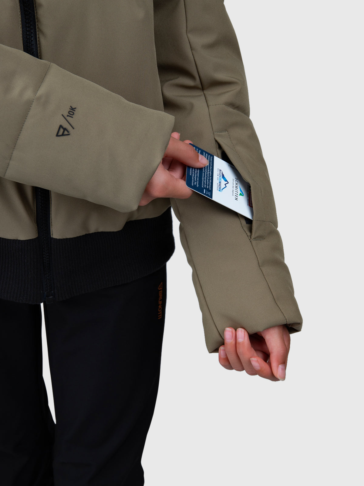 Suncrowny Girls Snow Jacket | Dusky Green