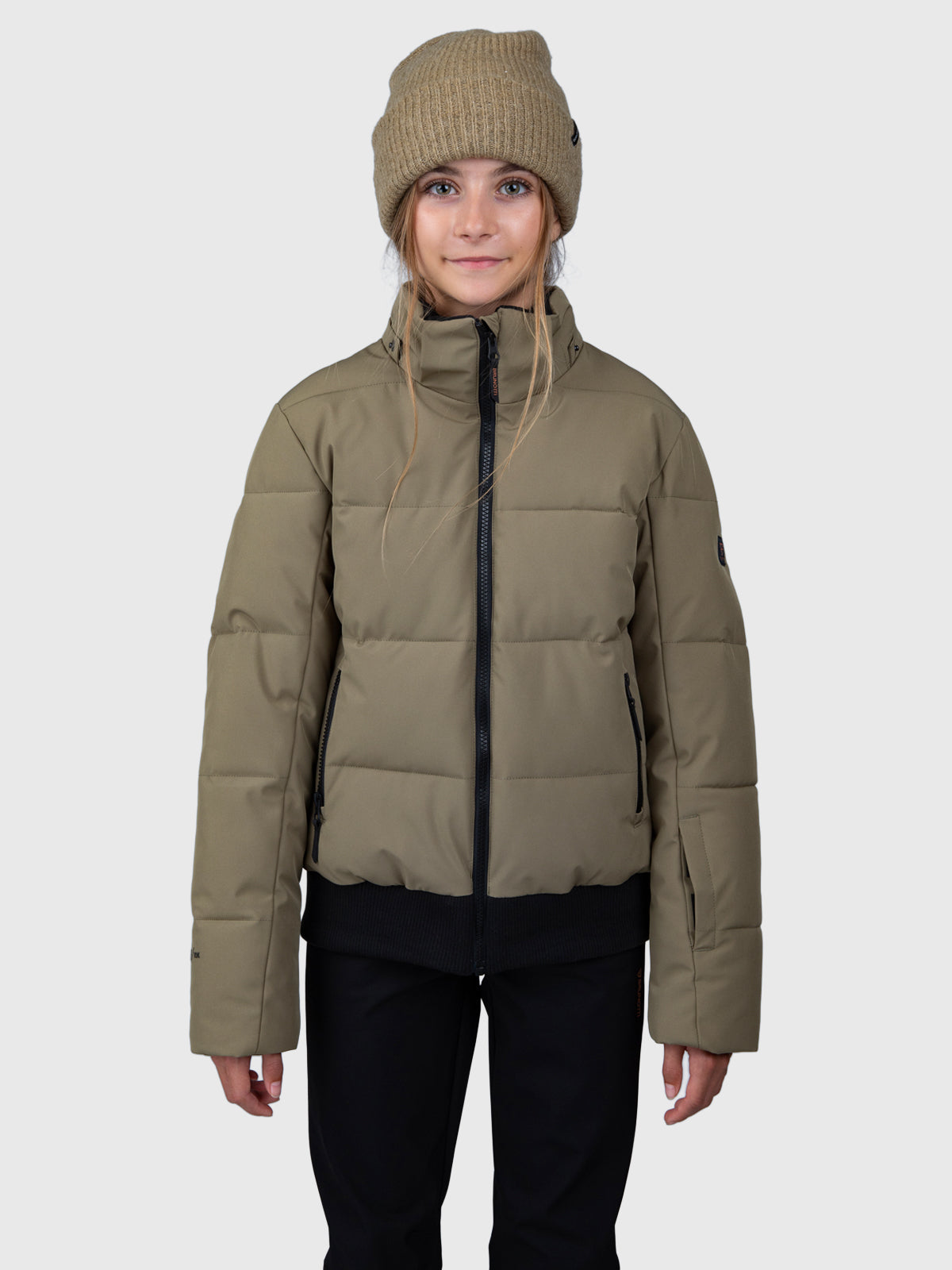 Suncrowny Girls Snow Jacket | Dusky Green