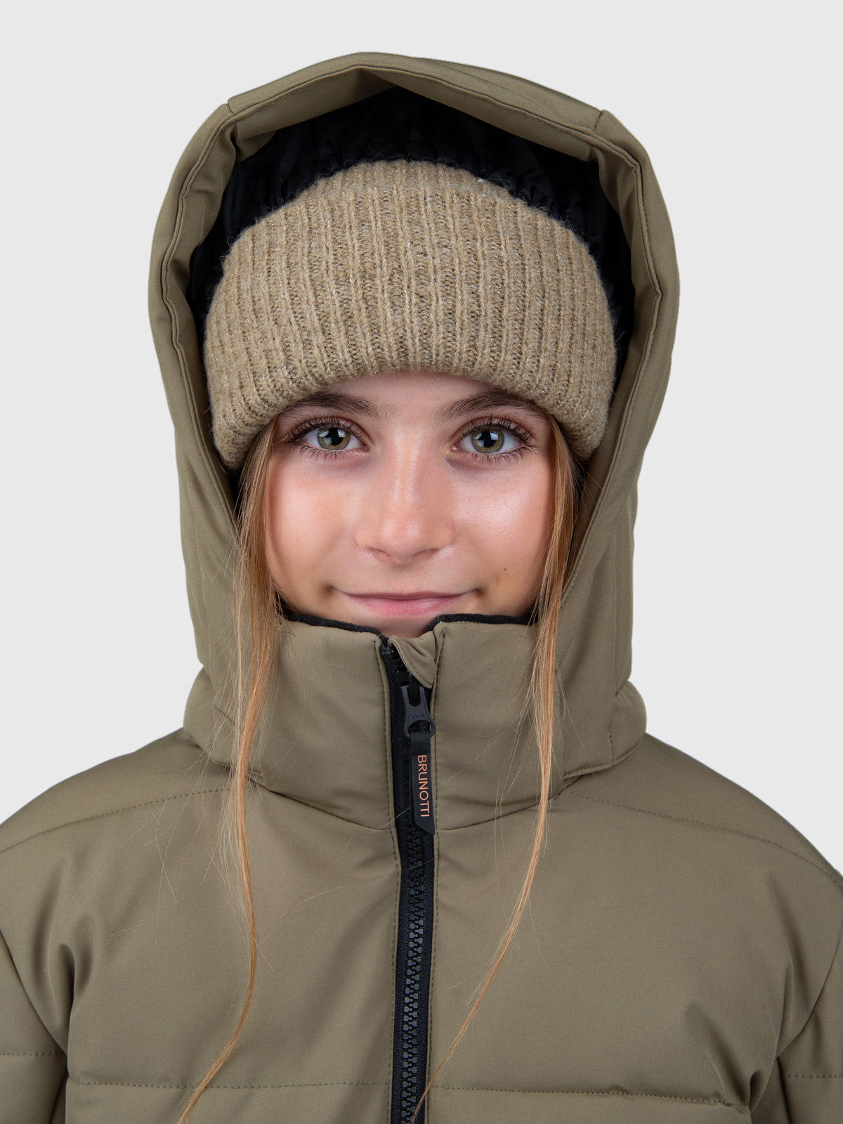 Suncrowny Girls Snow Jacket | Dusky Green